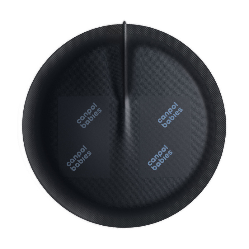 CANPOL BABIES Tvarované priedušné vložky do podprsenky 3D čierne 50+10ks 1