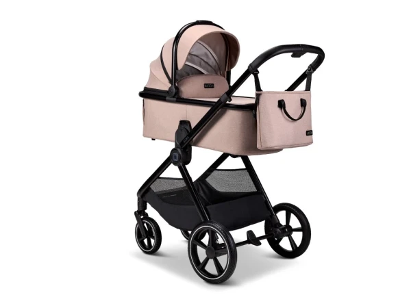 Kombinovaný kočík Moon AURA Maxi - Sand Melange 2