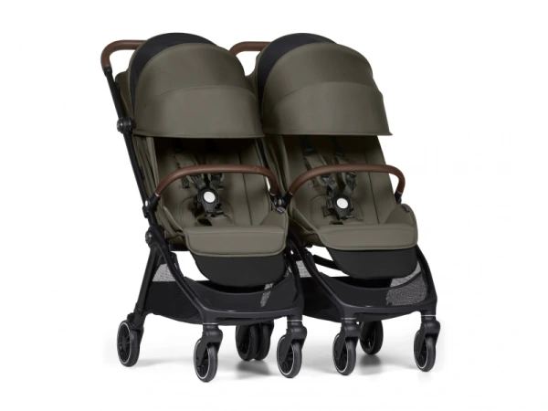 Connect Mini 2x kočík s madlom Forest Green 2