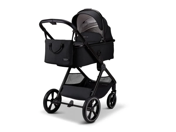 Kombinovaný kočík Moon AURA Kombi - Onyx Melange 14
