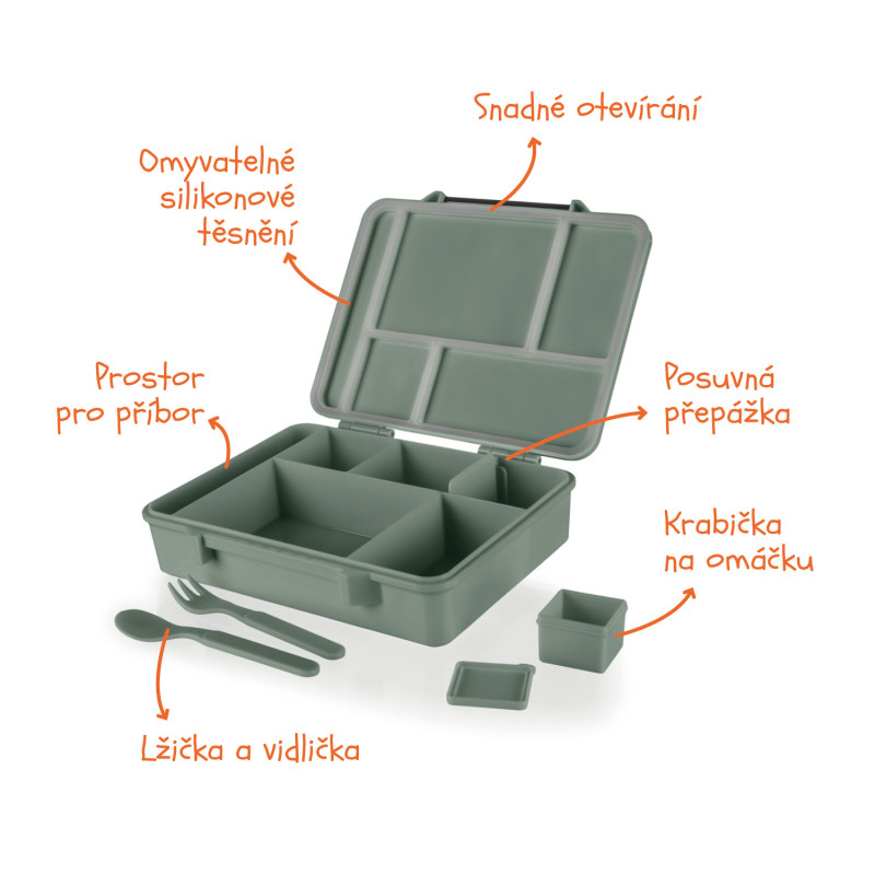 Box na občerstvenie 1330 ml, Dino 1