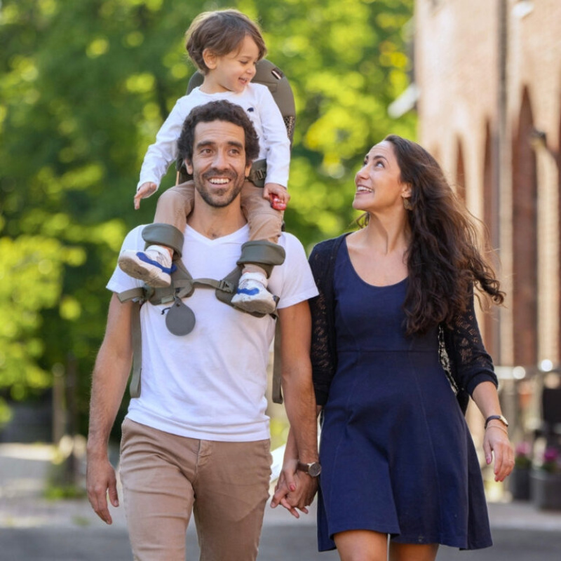 MiniMeis Shoulder Carrier G5 6mon-18kg olive premium 6