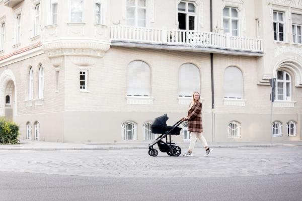 Set kočík Smile III + hlboká korba + autosedačka Baby Safe iSense, Nordic Grey