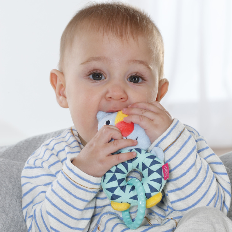 Plyšový kroužek kočička, Color friends 1