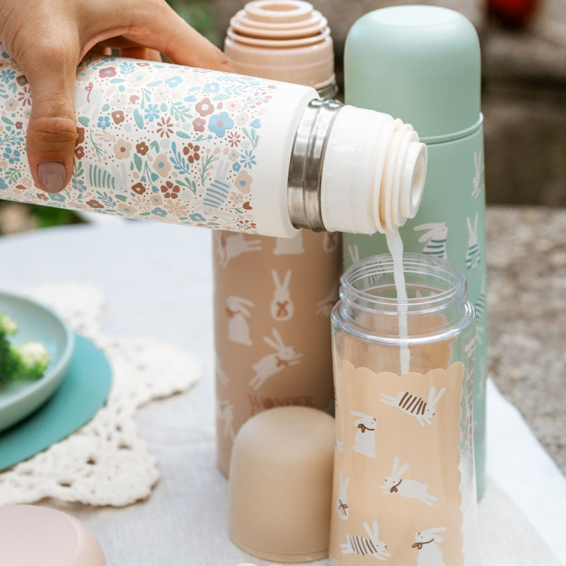 SUAVINEX | Dojčenská fľaša WONDERLAND NEW 360ml FYZIOL PRŮTOK L - krémový králik 5