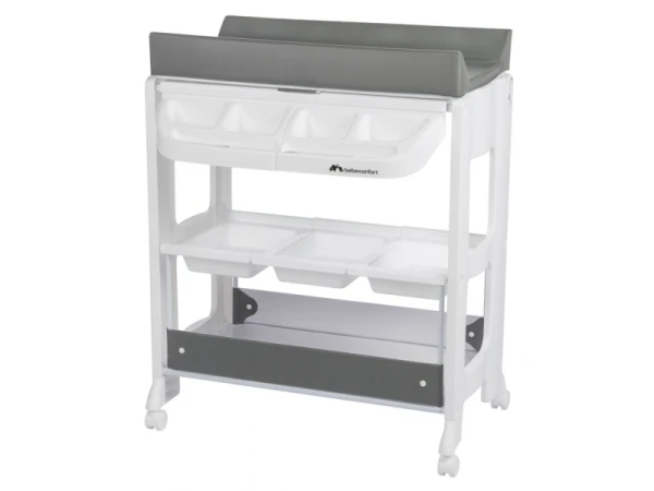 Prebaľovací pult s vaničkou Rosie Mineral Grey