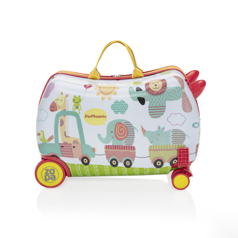 Detský kufrík na kolieskach Pack&Ride, Safari 2