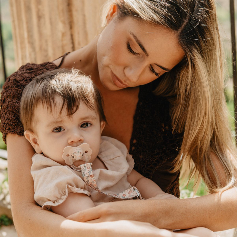 SUAVINEX | KLIP na cumlík so stuhou WONDERLAND NEW - hnedý 2