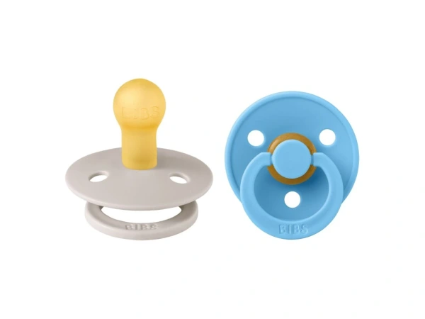 BIBS Colour Mushroom/Breeze cumlík z prírodného kaučuku 2ks, veľkosť 2