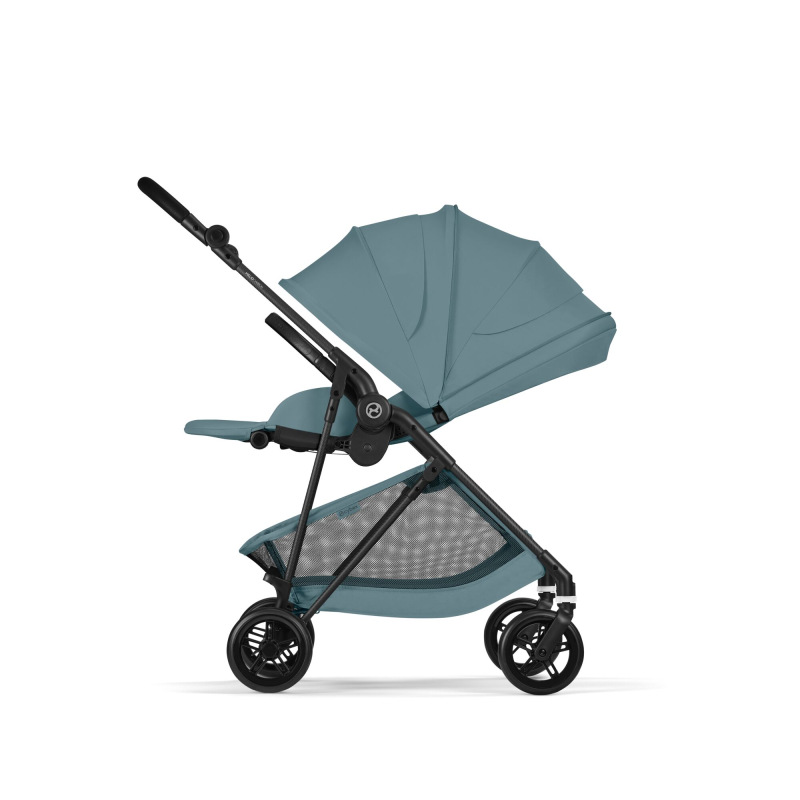 Cybex Melio Carbon 2026 - STORMY BLUE, ľahká bugina 4