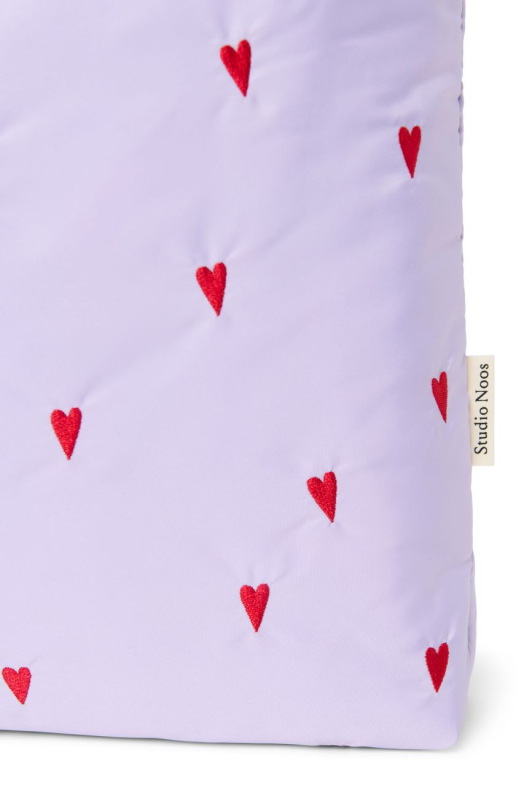 STUDIO NOOS - Puffy MOM BAG | Purple Hearts 3