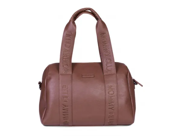 Prebaľovacia taška Mommy Club Signature Vegan Leather Dark Brown 4