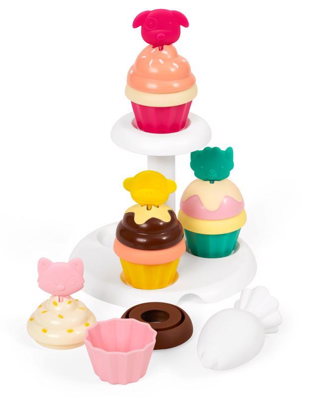 Zoo stohovacie Cupcakes s meniacimi sa farbami 3y+