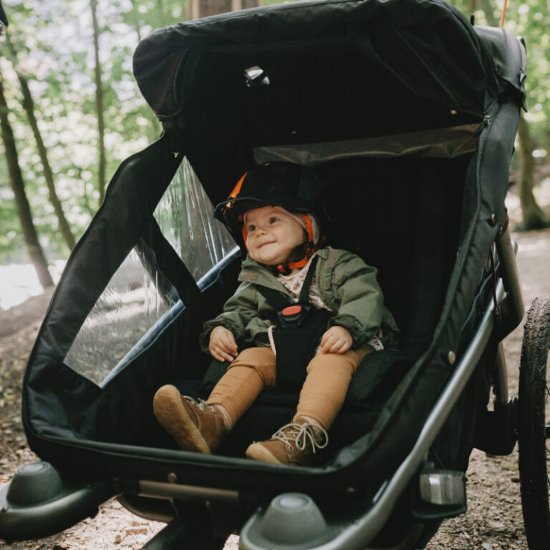 TFK Velo2 – športový kočík a cyklovozík na beh a bicykel 3