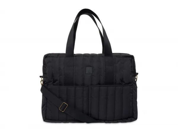 Prebaľovacia taška Puffed Moos Black