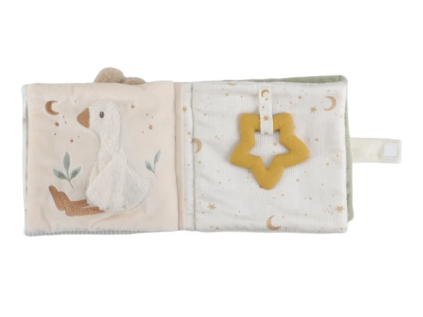 Textilná knižka s aktivitami Newborn Naturals 4