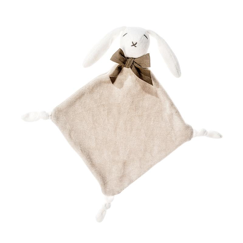 Maud n Lil Maznáčik králiček, organická bavlna - hnedosivý