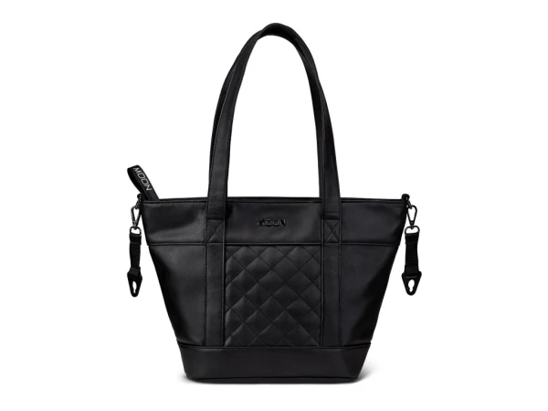 Prebaľovacia taška Moon Black Leather