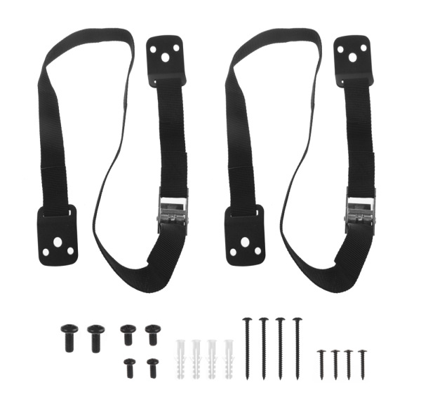 Popruhy proti pádu nábytku, black 1