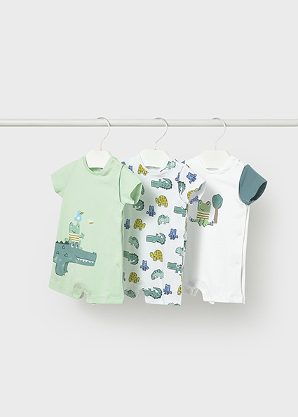 Mayoral krátky pyžamový overal Apple