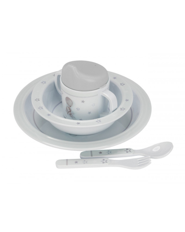 Set vidlička + lyžička, Šedá 2