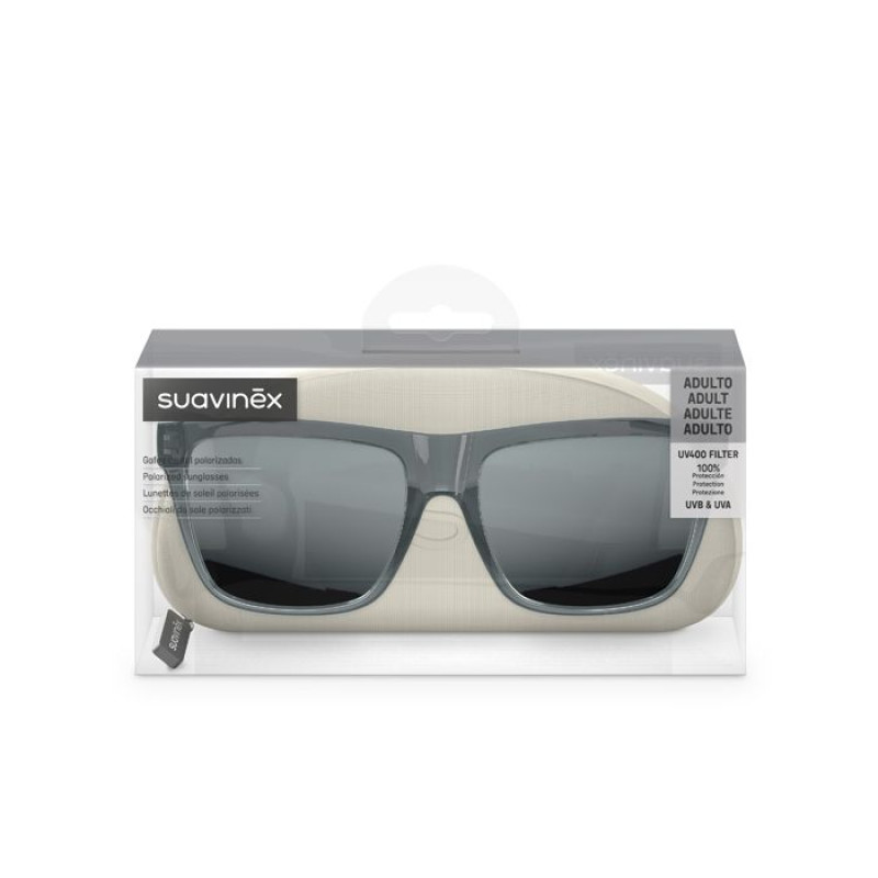 SUAVINEX | Dámske / pásnke okuliare polarizované s puzdrom 2024 - černé 3