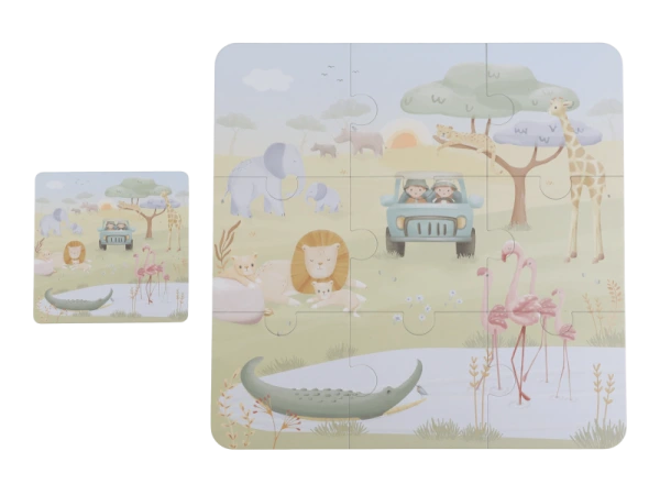 Puzzle 6v1 Safari Friends 2