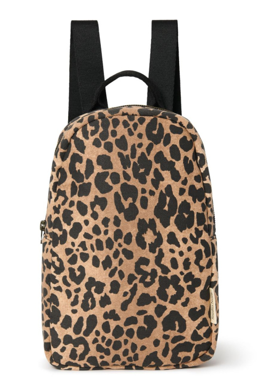 STUDIO NOOS - Cotton Mini BACKPACK | Brown Leopard