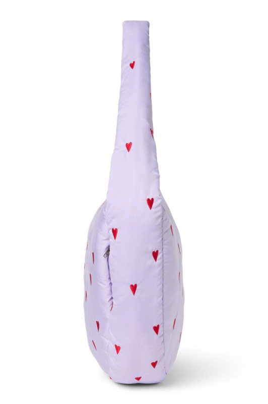 STUDIO NOOS - Puffy Cross Body Bag | Purple Hearts 3