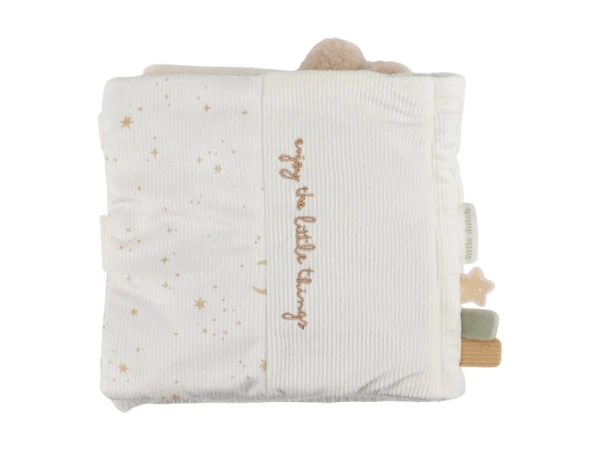 Textilná knižka s aktivitami Newborn Naturals 1