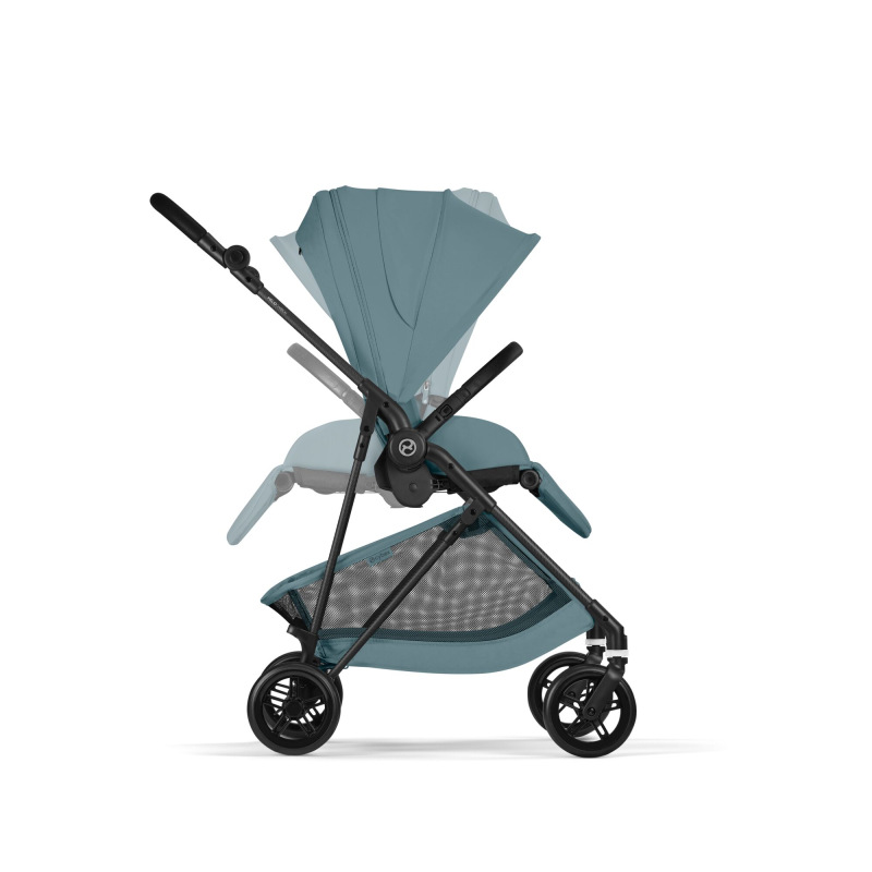 Cybex Melio Carbon 2026 - STORMY BLUE, ľahká bugina 10