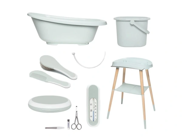 Bébé-Jou Sada na kúpanie Sense 7-dielna Sky Green