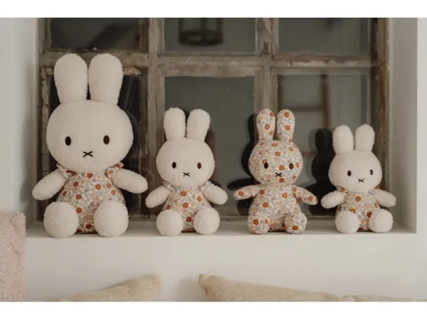 Králiček Miffy textílny Vintage Kvety 35 cm 5