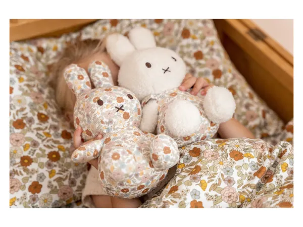 Králiček Miffy textílny Vintage Kvety 35 cm 2