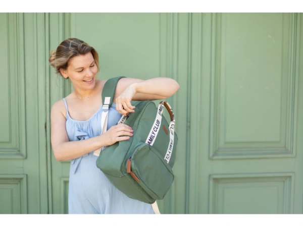 Prebaľovací batoh Family Club Green 14