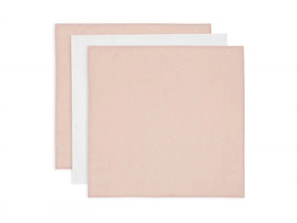 Plienky 3 ks 70x70 cm Twinkling Wild Rose