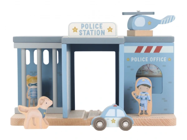 Policajná stanica drevená 4