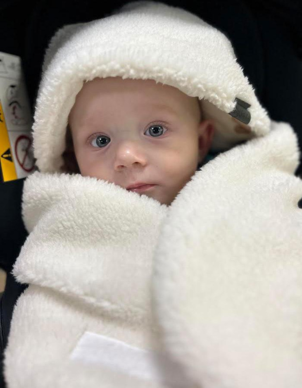 Deka do autosedačky Teddy - SMOTANOVÁ 9