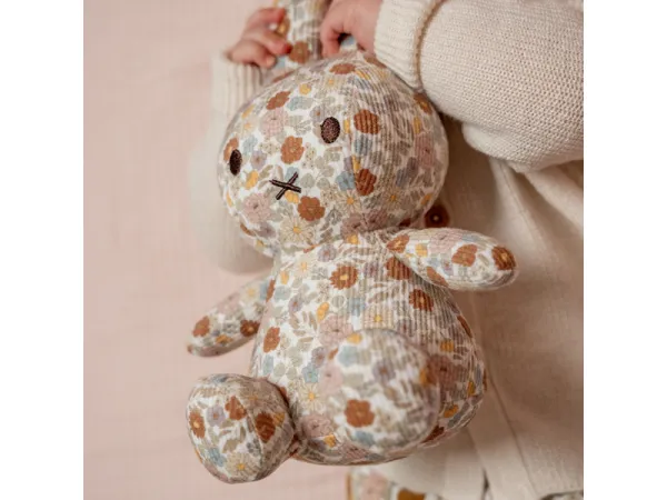 Králiček Miffy textílny Vintage Kvety 35 cm 1