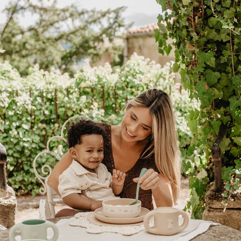 SUAVINEX | Jedálenský set WONDERLAND NEW +6 m - KRÉMOVÝ 5