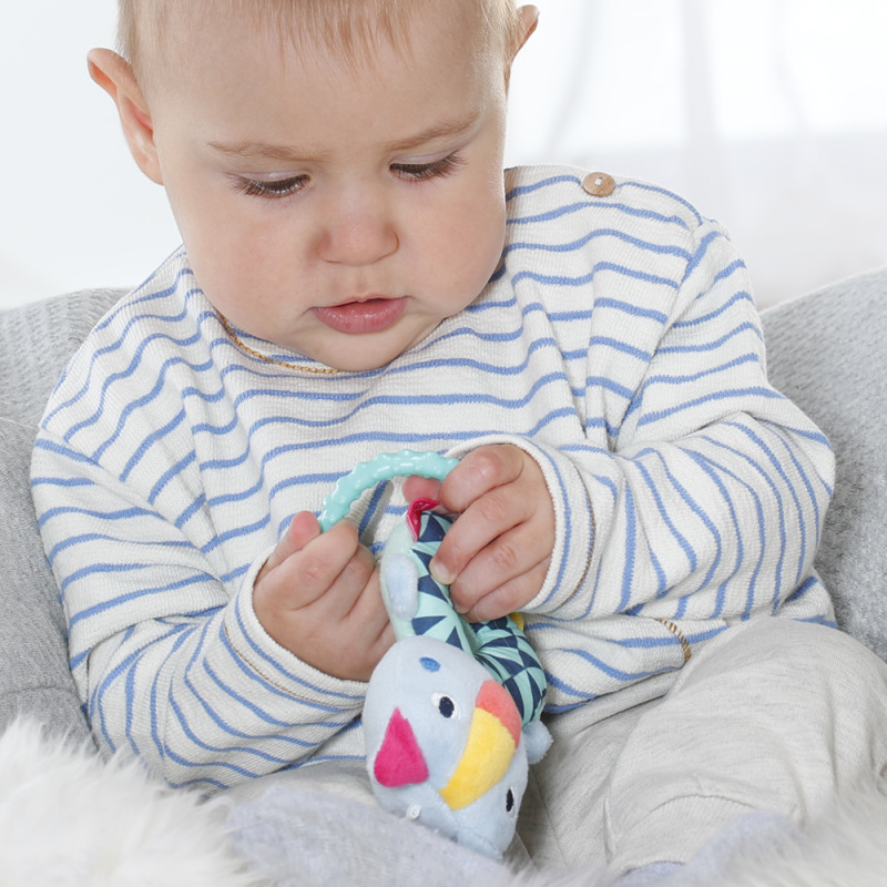 Plyšový kroužek kočička, Color friends 2