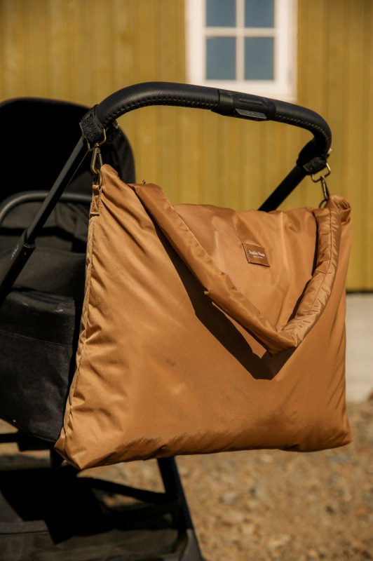 STUDIO NOOS - Technical Puffy DIAPER BAG - přebalovací taška | Honey Brown 1