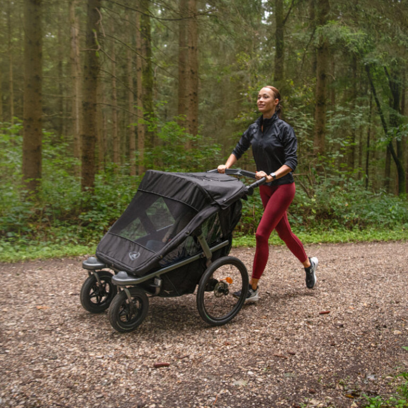 TFK Velo2 – športový kočík a cyklovozík na beh a bicykel 1