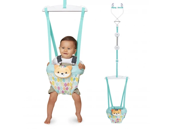 Skákadlo do dverí 2v1 Music & Lights