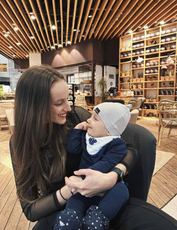 Bavlnená čiapka pre bábätká s Uzlíkom - Jednovrstvová 1