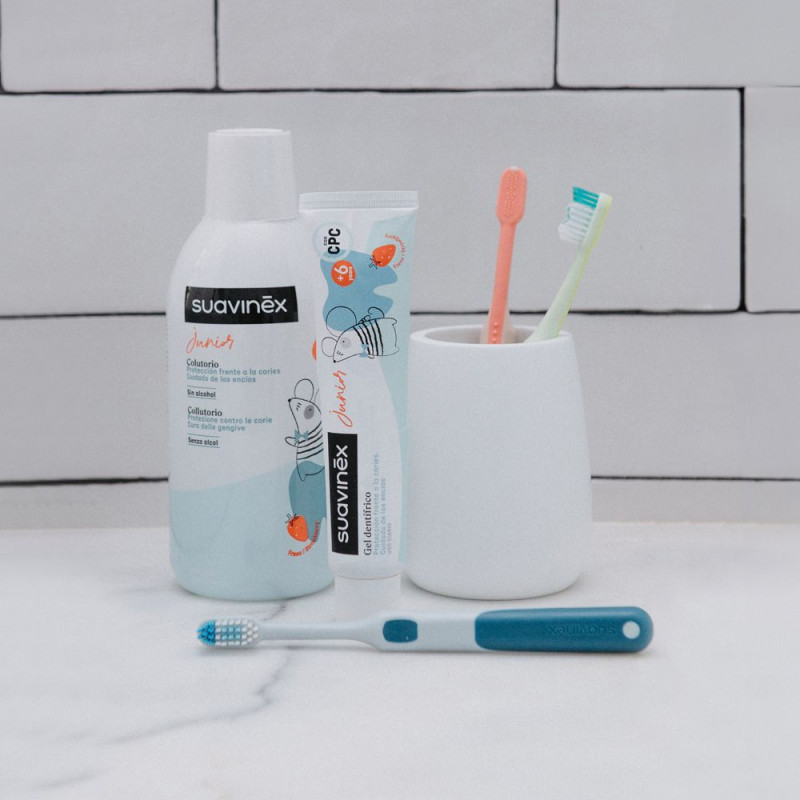 SUAVINEX | Detská zubná pasta BABY/KIDS s jahodovou príchuťou - 50 ml 7