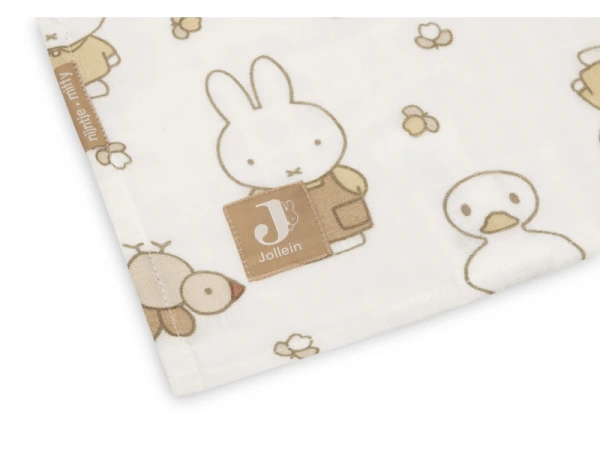 Plienky zavinovacie 2ks 115x115 cm Miffy Family Farm 1