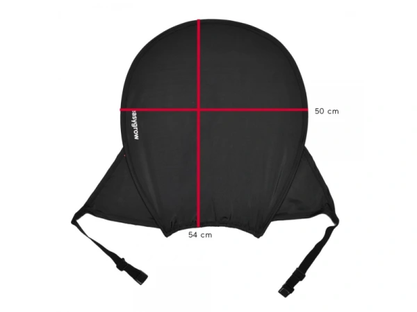 Sluneční stříška univerzální Black 4