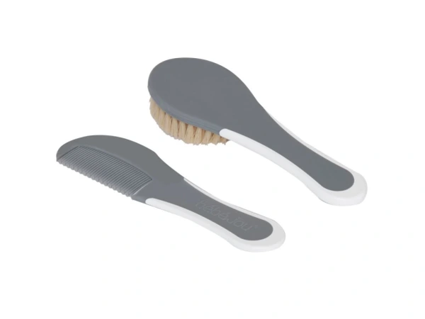 Bébé-Jou Hrebeň a kefka Griffin Grey