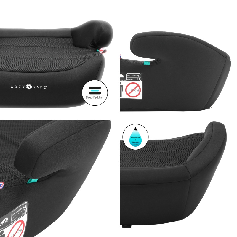 Cozy N Safe NEO i-Size podsedák 125-150, Onyx 2025 1